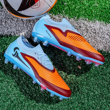 Nouveaux hommes bottes de Football adulte antidérapant Sport de plein air entraînement crampons chaussures de Football garçons longues pointes respirant Match confortable