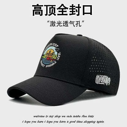 Big Size Closed Back Baseball Caps Mesh Breathable Trucker Caps for Big Heads Men Extra Large Head High Top Sports Cap 60cm 65cm