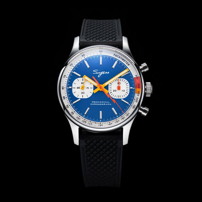 Sugess Pilot Watch ST19 Origin Movement Swanneck Wristwatch Mechanical Chronograph Sapphire Crystal Military Limited Racing 1963
