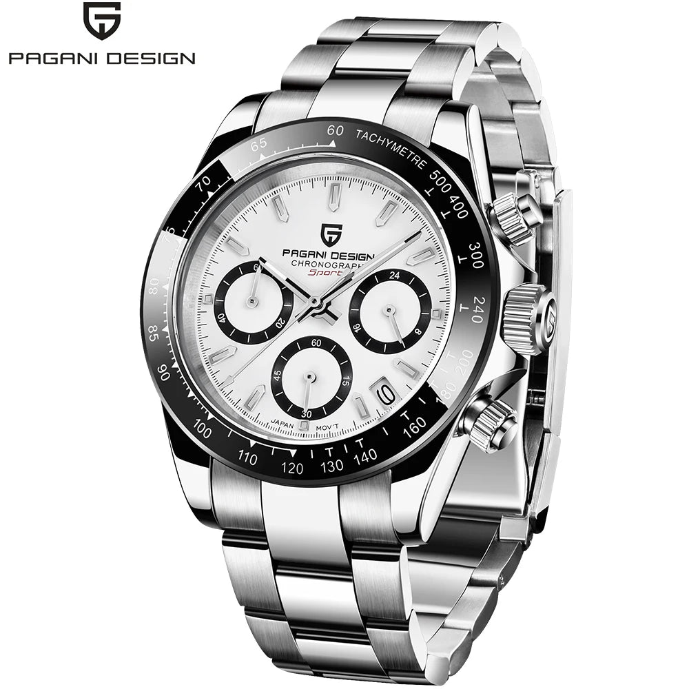 Gold 1644 PAGANI DESIGN 2026 New Men's Watches Top Brand Luxury Mens Quartz Wrist Watch Men Watch Men Chronograph Waterproof