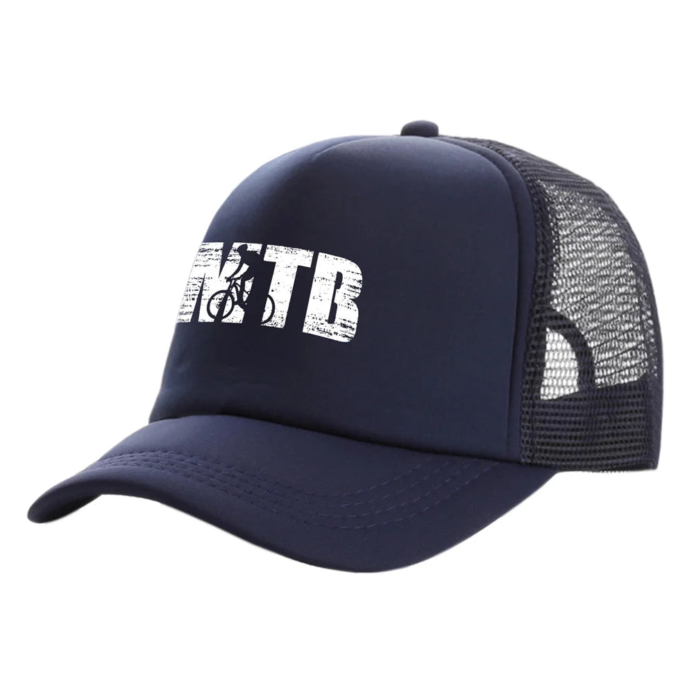 MTB Mountain Biking Trucker Caps Fashion Cool MTB Hats Baseball Cap Summer Outdoor Sun Mesh Caps