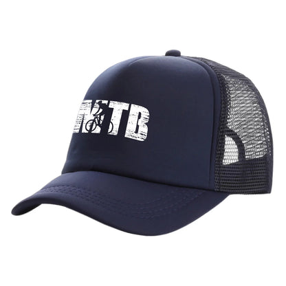 MTB Mountain Biking Trucker Caps Fashion Cool MTB Hats Baseball Cap Summer Outdoor Sun Mesh Caps