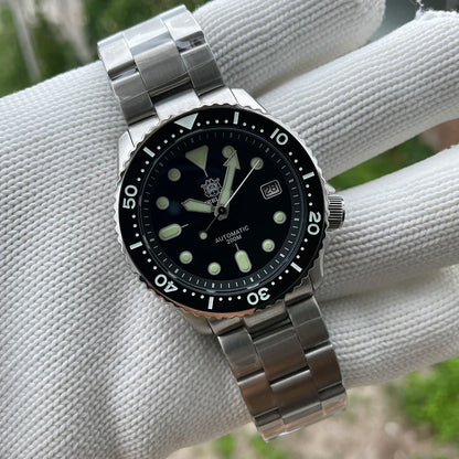 Steeldive SD1973 Men's Dive Watch Automatic Mechanical Men's Watch NH35 Bracelet 41mm Diver Watch