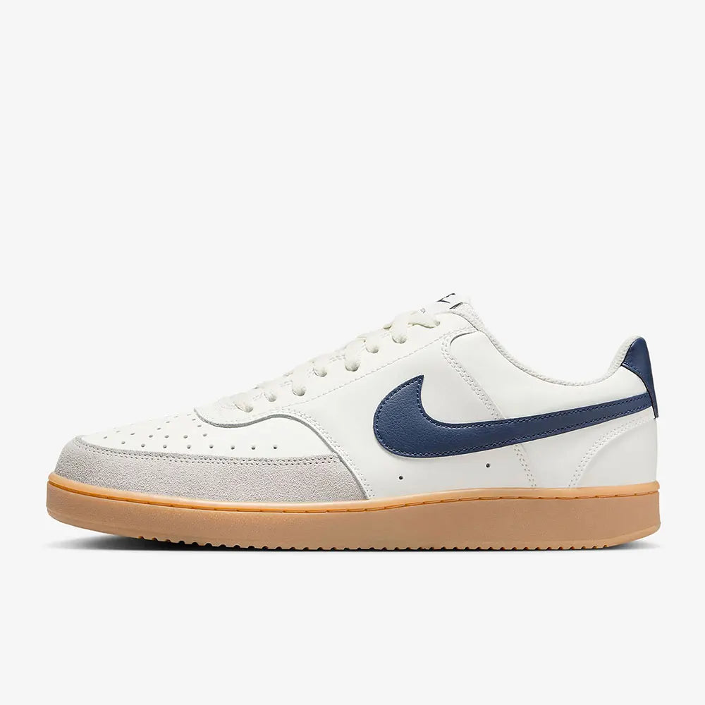 Nike Court Vision 1 Low Next Nature Mukava, monipuolinen ja kestävä matalavartinen tenniskenkä Naisten Valkoinen/Sininen DH3158-107