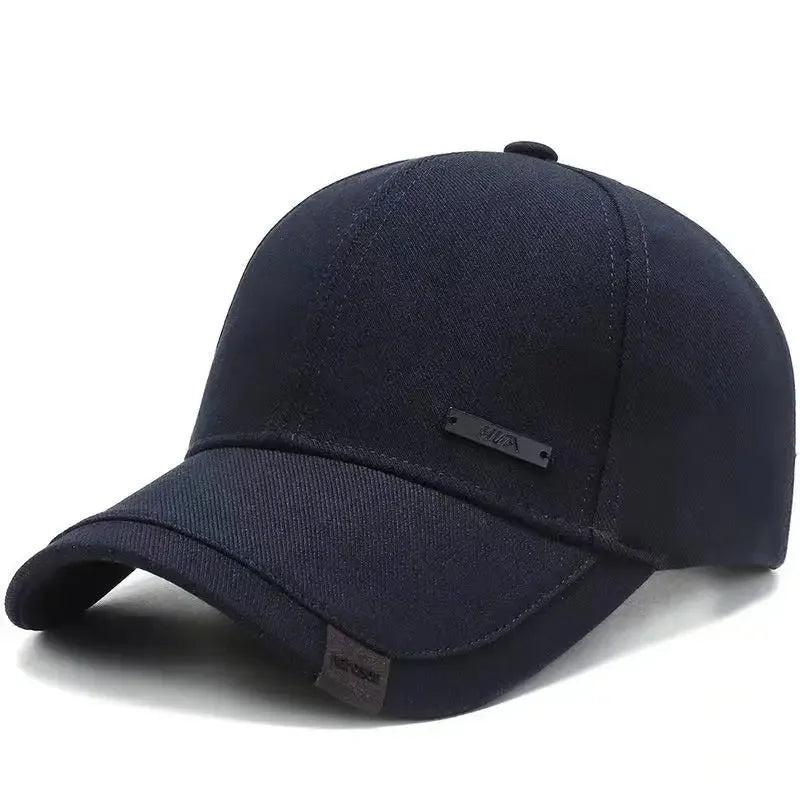 Unisex Hua Label Baseball Caps Hip Hop Cap Spring and Autumn Outdoor Adjustable Casual Hats Sunscreen Hat