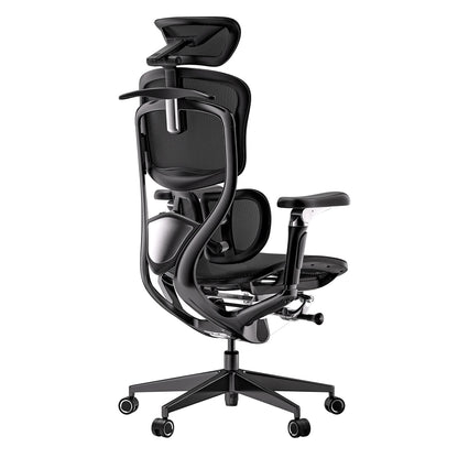 Ergonomic Computer Office Chair with Footrest, Comfortable Designer Executive Chair, Adjustable Luxury Swivel Gaming Chair for Home & Work