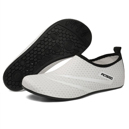 Sapatos de Mergulho para Mulher, Sapatos Aquáticos para Homem, Meias de Praia, Natação e Desportos Aquáticos, Sapatilhas Barefoot para Fitness, Dança, Natação, Surf e Snorkeling