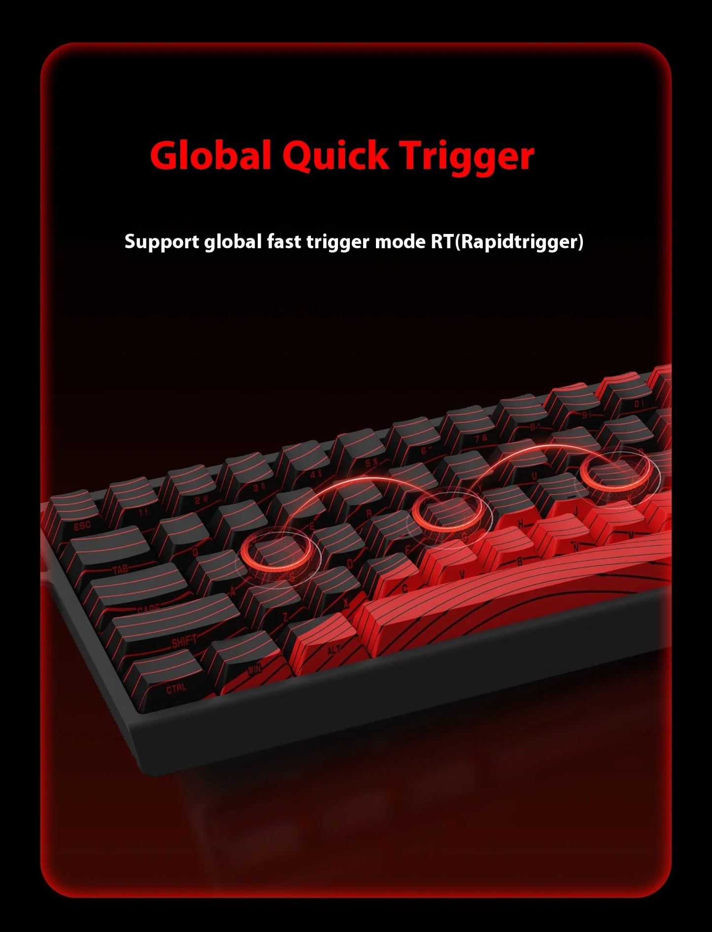 MADLIONS MAD60HE MAD68HE Magnetic Switch Keyboard Mechanical Keyboard 8000Hz 0.01mmRT Wired Custom Valorant Gaming Keyboard