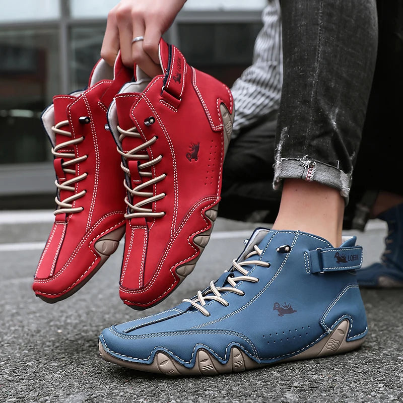 Women Fashionable Sports and Leisure Shoes Comfortable and Breathable Free Shipping 2024 High Top Shoes Non-Slip Men's Shoes