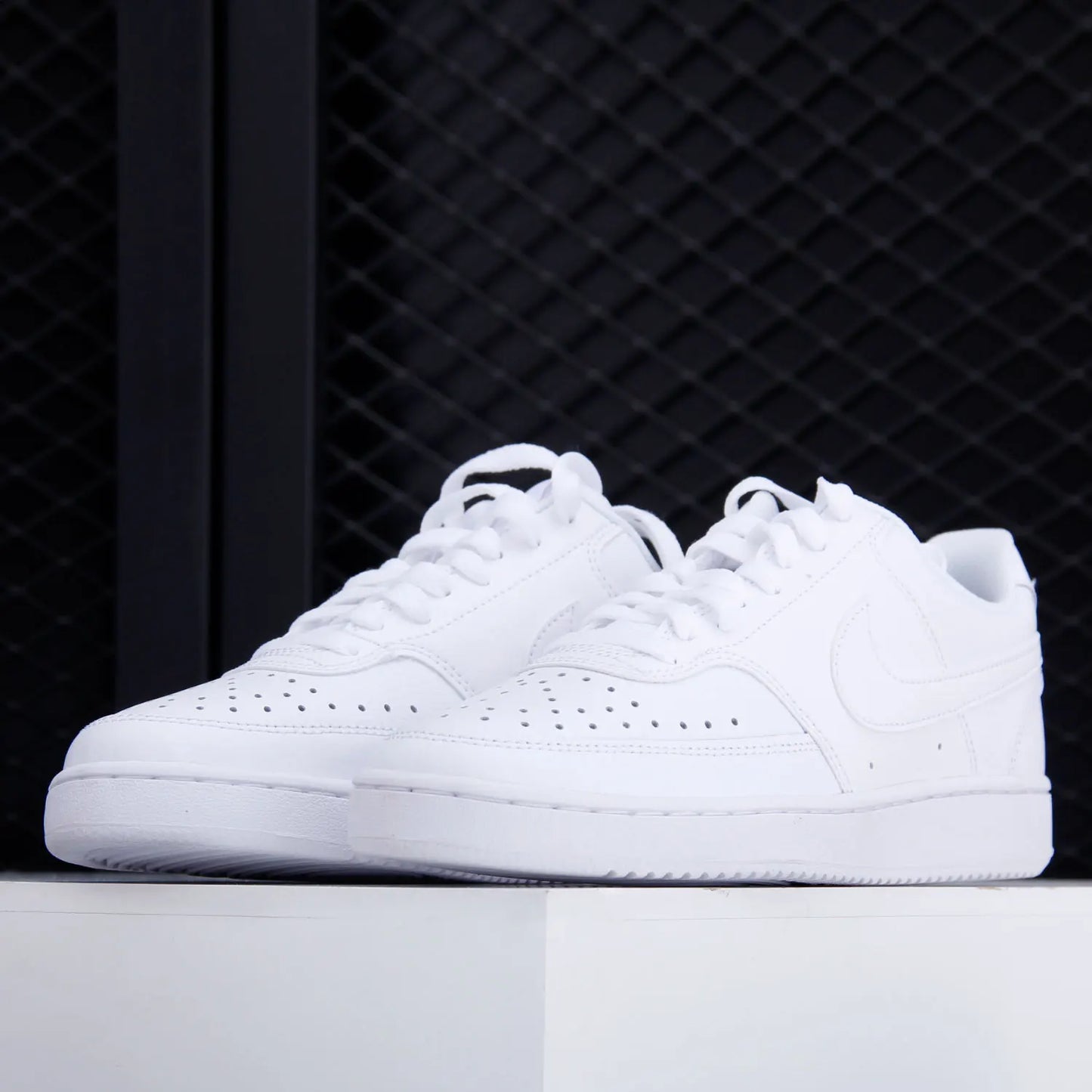 Nike Genuine Court Vision Low Unisex Low-Top Durable Sneakers CD5434-100