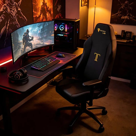 Secret Lab Gaming Chair Pro Ergonomic Elevating Desk Computer Chair Ideal for Esports Hotels Comfy Gaming Chair Gaming Chair
