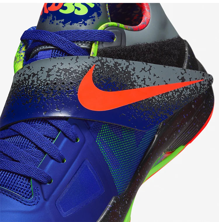 Nike aidot KD 4 NERF miesten matalat, iskunvaimentavat ja käytännölliset koripallokengät FQ8180-400