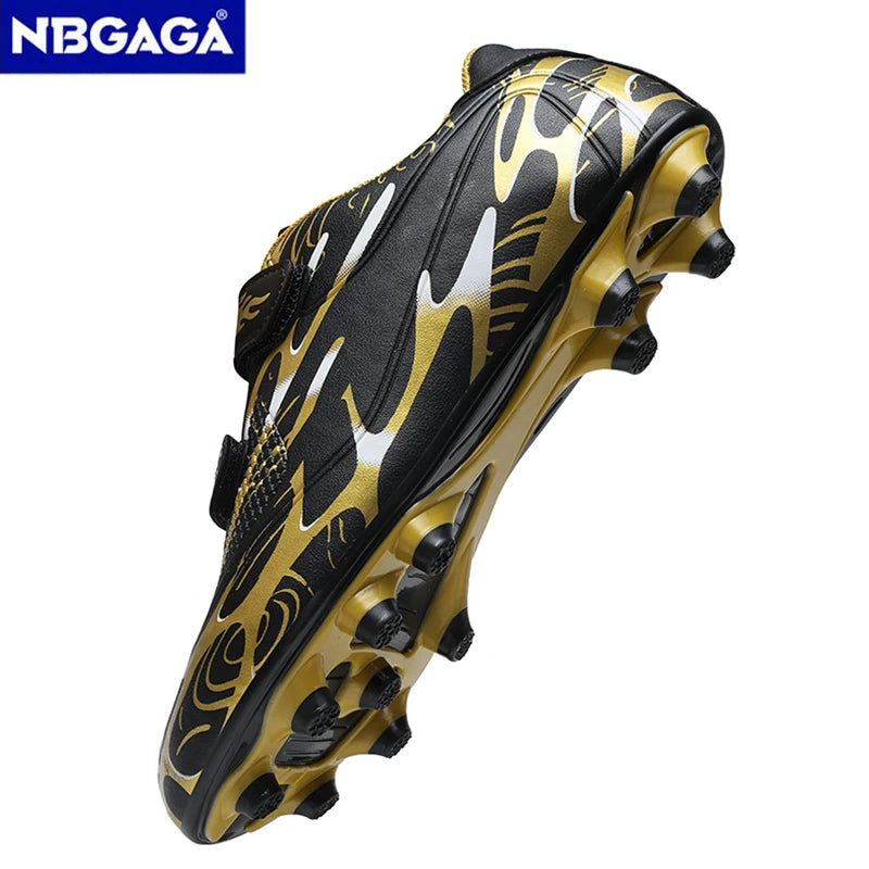 Scarpe da calcio per bambini, scarpini professionali da scuola, tacchetti per erba, allenamento sportivo, calzature outdoor e futsal per ragazzi, 28-38