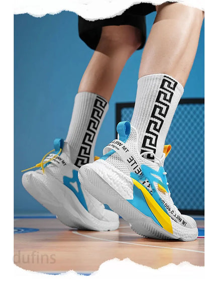 Men's New Sneakers Light Casual Fashion Running Elastic Leisure Outdoor Mesh Summer Sports Tennis Walking Shoes 2025 Size