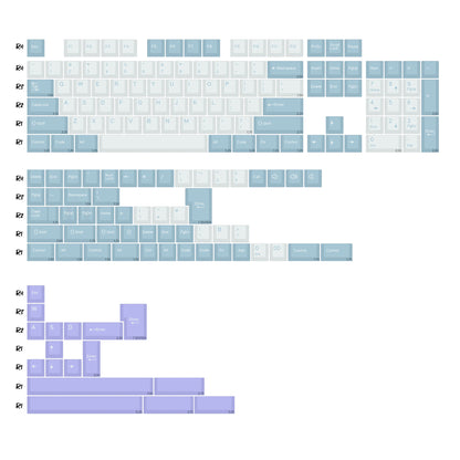 KBDiy GMK MarrsGreen Keycap Retro PBT ISO Double Shot Cherry Profile Keycaps For MX Switches Mechanical Gaming Keyboard Key Caps
