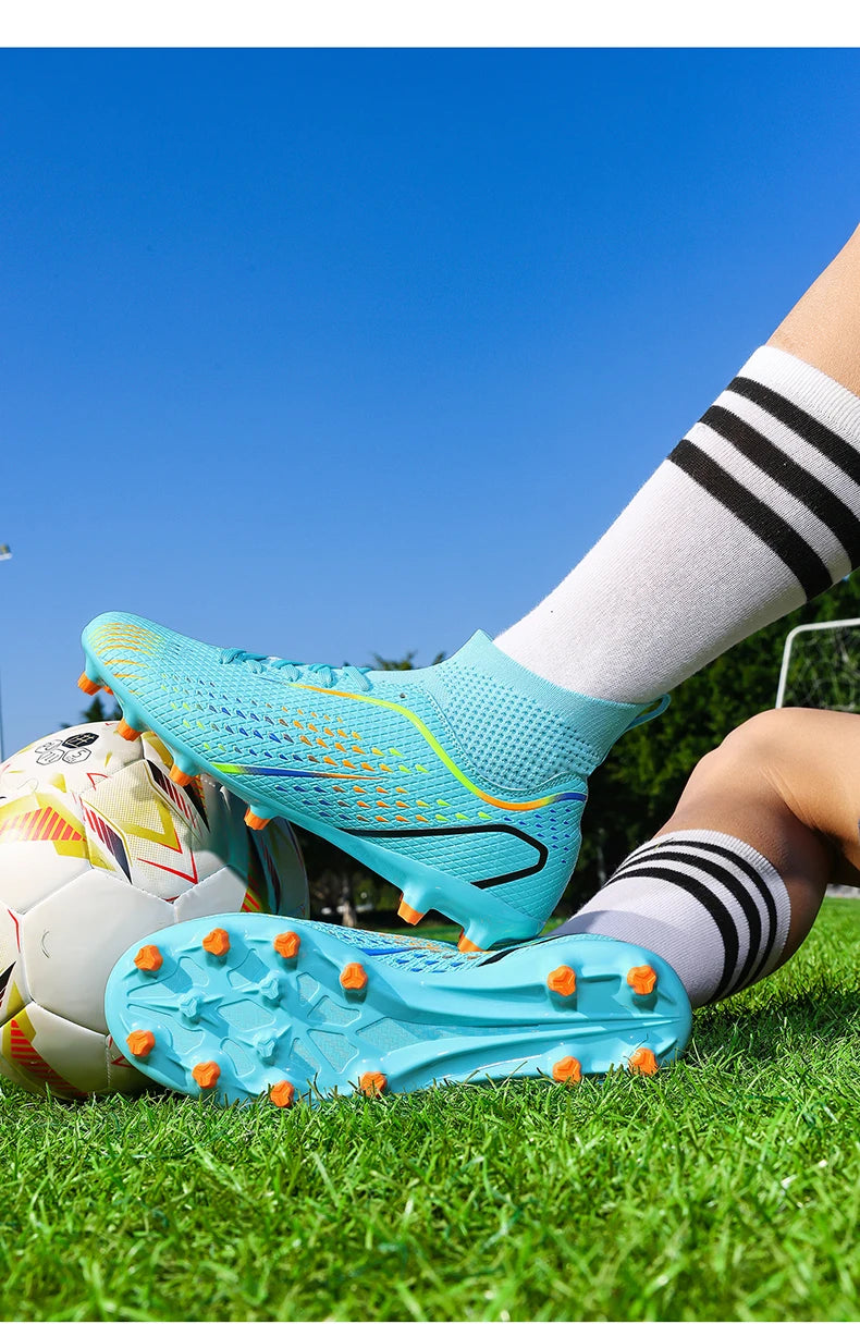 Miesten jalkapallokengät, ammattilaisjalkapallokengät, tekonurmikengät, futsal-kengät, nurmikengät, unisex-kengät, ulkoiluharjoittelukengät, jalkapallokengät, luistamattomat, hengittävät