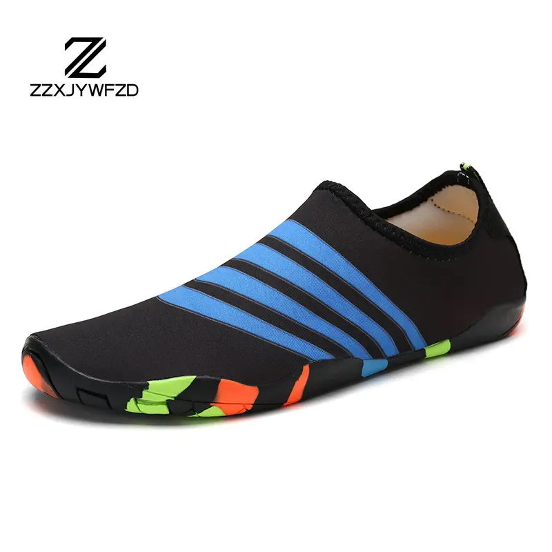2023Yoga Sports Water Sneakers Unisex Swimming Aqua Seaside Barefoot Slippers Surf Upstream Light Quick-Drying Beach Water Shoes