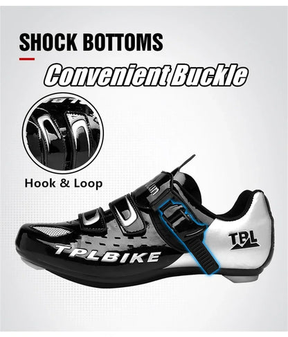 Unisex Cycling Sneakers Road Women Cycling Shoes Nonslip Men Mountain Bike Shoes Racing SPD Outdoor Zapatillas Ciclismo Mtb