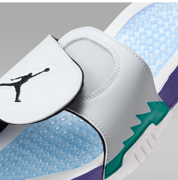 Oficiálne originálne pánske ľahké a priedušné sandále Nike JORDAN bez šnurovania 555501-103