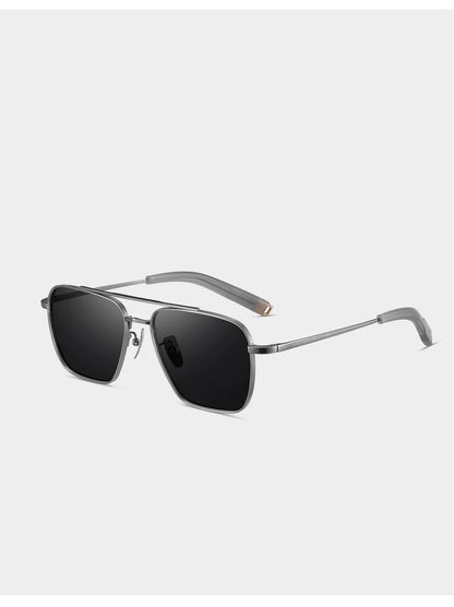 Ochelari de soare polarizați pentru bărbați CAPONI, Seiko, din titan pur, fotocromatici, pentru activități în aer liber și conducere, UV400, ochelari de soare de marcă originală BS50004