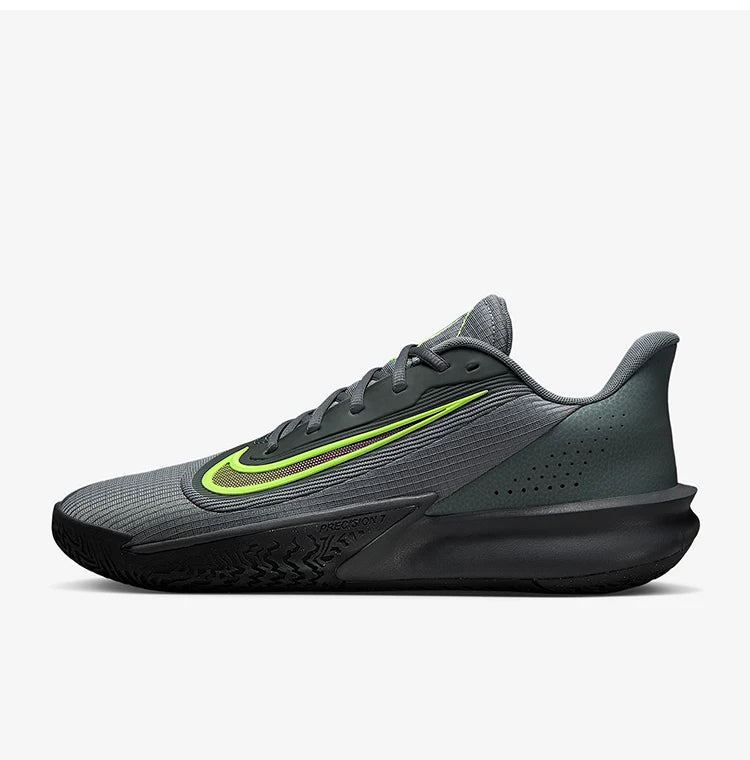 Nike Genuine Precision 7 Men's Shock Absorption Sports Durable Basketball Shoes HJ9153-004