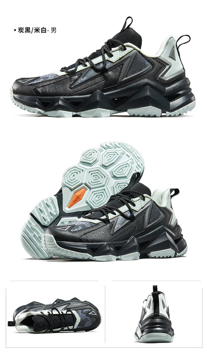 Rax Men's Waterproof Hiking Shoes Breathable Hiking Boots Outdoor Trekking Sports Sneakers Tactical Shoes