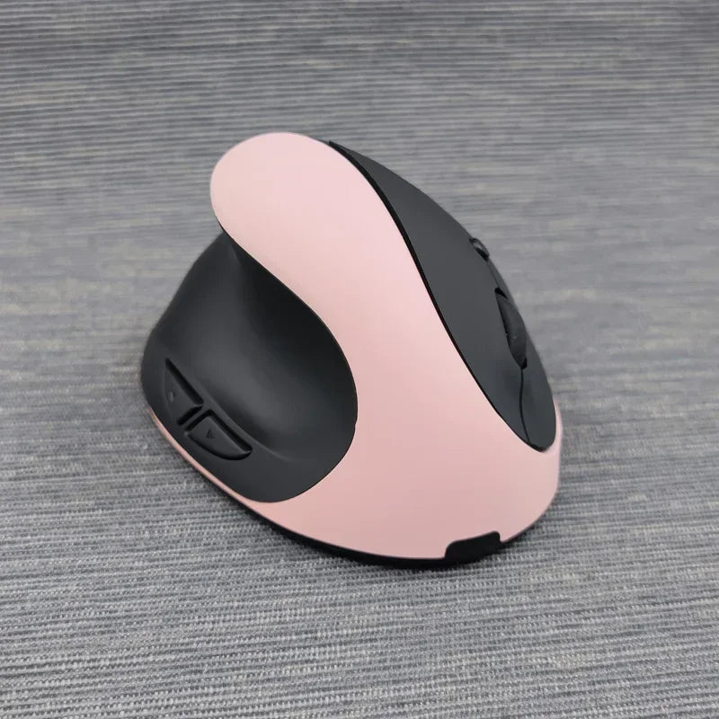 YANFU BNKJ5 Mute Grip Left Hand Wireless 2.4G Mouse Ergonomic Applicable Snail Bionic Relief Joints Office Dry Battery Version