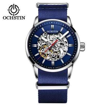 OCHSTIN Automatic Mens Watches Top Brand Luxury Royal Luminous Skeleton Waterproof Mechanical Fashion Male Clock Gifts for Men