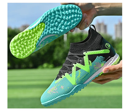 Men New TF Football Boots Society Professional Comfortable Top Quality Male Soccer Shoes Adult Casual Ultralight Football Shoes