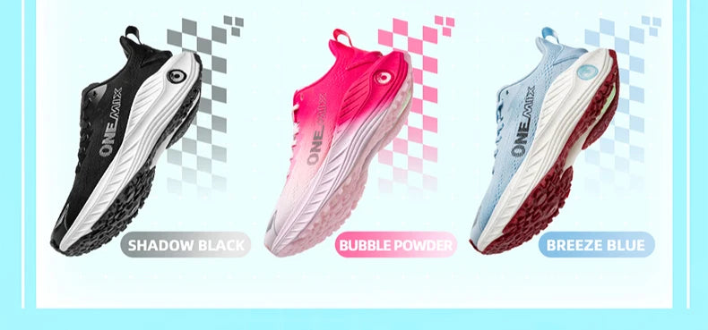 ONEMIX Casual Running Shoes Breathable Summer Jogging Shoes Lightweight Men's and Women's Gym Shoes Outdoor Cushion Sports Shoes