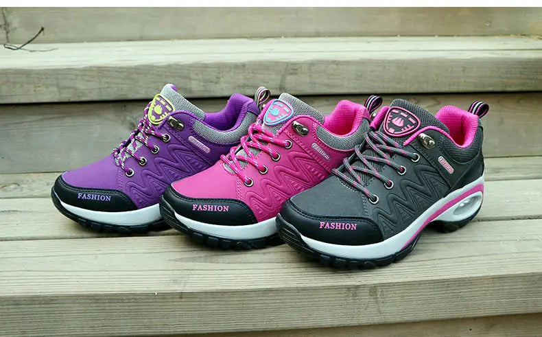 Women’s Sports Shoes Platform Sneakers Fashion Outdoor Hiking Non-Slip Casual Low-Top Running Shoes Women’s Footwear