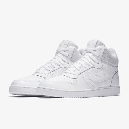 Baskets casual montantes pour homme Nike COURT BOROUGH MID authentiques, blanc pur, 838938-111
