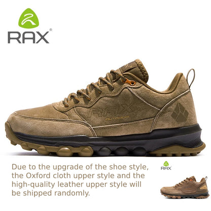 RAX Running Shoes Men & Women Outdoor Sport Breathable Lightweight Sneakers Air Mesh Upper Anti-Slip Natural Rubber Outsole