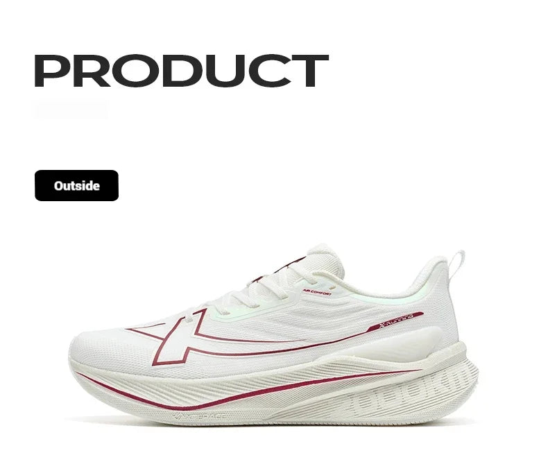 Xtep 2000km Men's Running Shoes 2025 Winter Waterproof Stronger Propulsive Force Cushion Shock Absorption Sneakers 875419110019