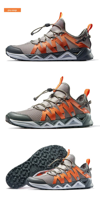 RAX New Men’s and Women’s Summer Hiking Shoes Breathable Upstream Shoes Trekking Aqua Shoes Outdoor Fishing Camping Sneakers for Men