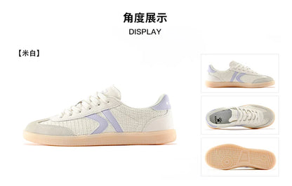 Kelme Men's German Training Shoes Mesh Breathable T-head Shoes Women's Casual Versatile Low Top Board Shoes