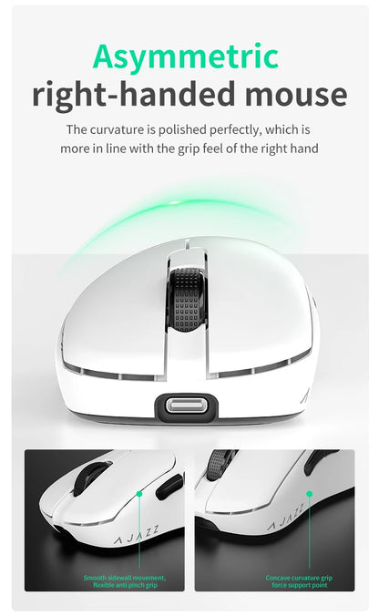 AJAZZ AJ179 NL Kabellose Maus Star Flash Version 3 Modi, niedrige Latenz, lange Akkulaufzeit, leichtgewichtige, anpassbare Office- und Gaming-Maus