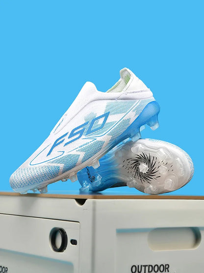 Chaussures de football professionnelles originales pour hommes, résistantes au gazon, chaussures de football décontractées de haute qualité pour hommes, chaussures de football pour entraînement rapide