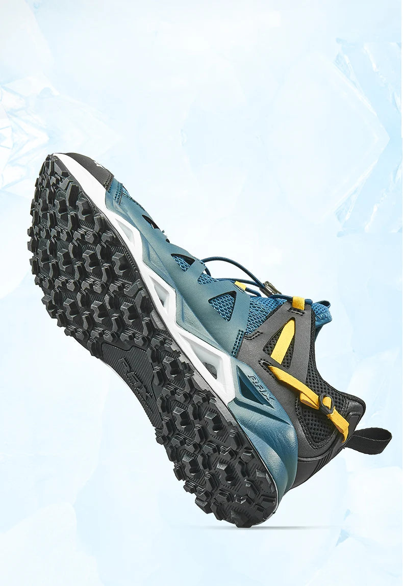 RAX New Men’s and Women’s Summer Hiking Shoes Breathable Upstream Shoes Trekking Aqua Shoes Outdoor Fishing Camping Sneakers for Men