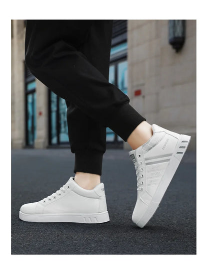 Men's Skateboarding Shoes 48, Casual High Top Walking Sneakers, Sports Shoes, Breathable Hip Hop Shoes, Street Shoes Chaussure Homme