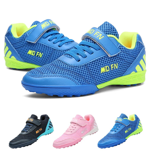 Stijlvolle en comfortabele trainings- en spelsneakers voor jongens en meisjes, voor binnen en buiten, op het grasveld, voor jongeren en studenten, voetbalschoenen 29-39#