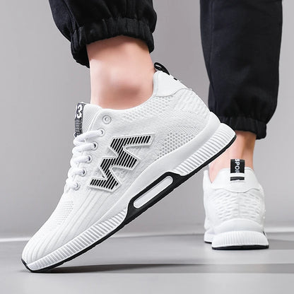 Masszív férfi cipő, magasságnövelő talpbetét 6 cm, sport, nagy méret 37–46