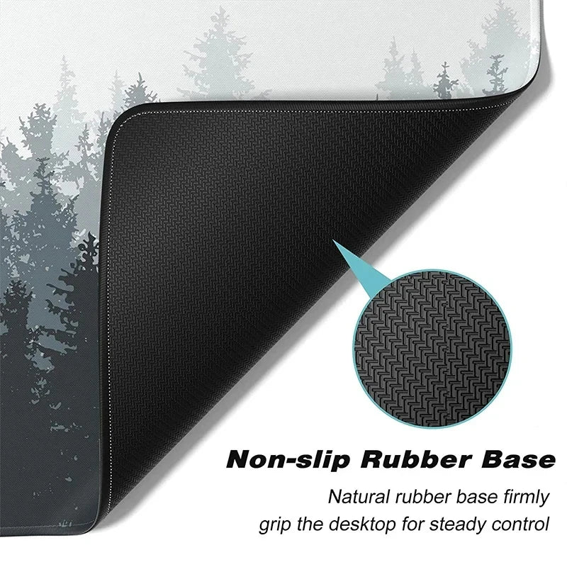 Game F-Fortnite Survival Battle Mouse Pad Large Desk Mat Keyboard Ergonomic Office Rubber PC Non-slip Anti-fray Home Custom