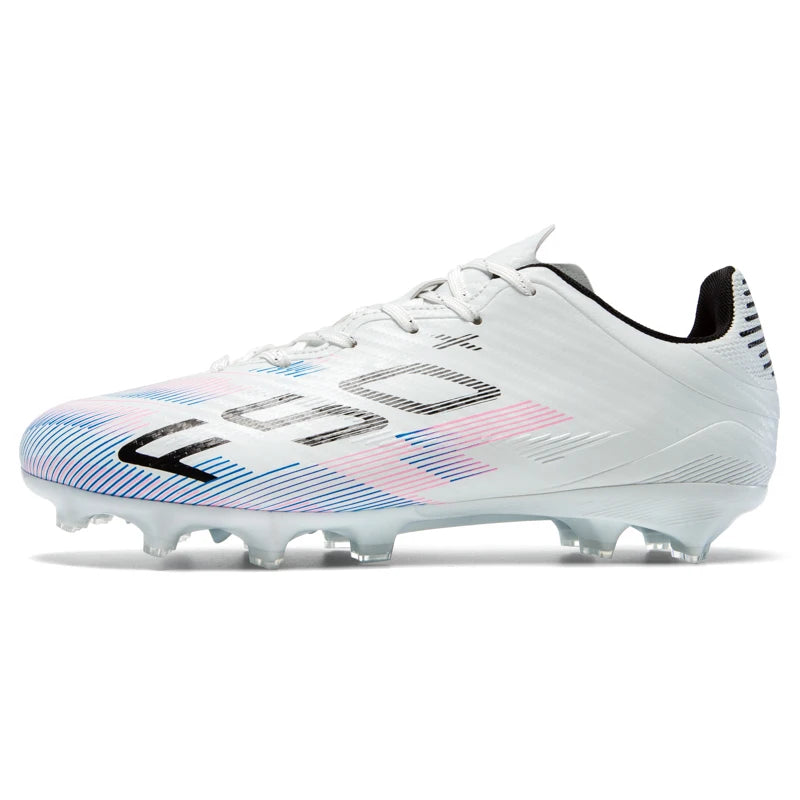 Chaussures de football pour hommes, crampons de football pour terrain en gazon, chaussures de sport pour entraînement, crampons de football antidérapants, crampons de football.