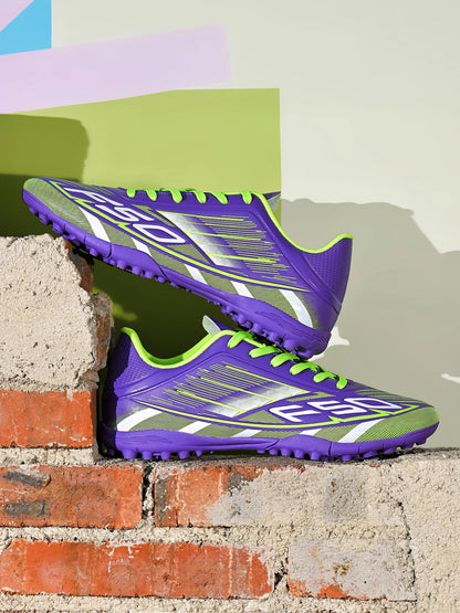 TF Soccer Cleats Children Kids Boys Girls PU Fabric Upper Rubber Sole Non-Slip Wear-Resistant Training Shoes