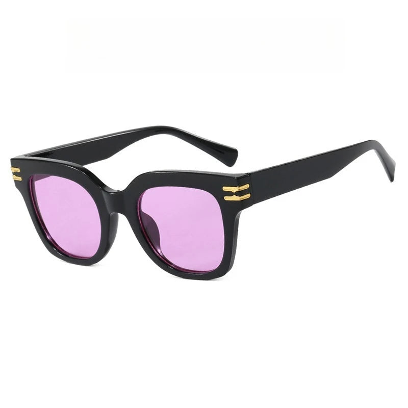 Ochelari de soare pătrați supradimensionați, la modă, de calitate superioară, cu protecție UV, pentru șofat, pentru bărbați și femei, cu personalitate, ochelari unisex