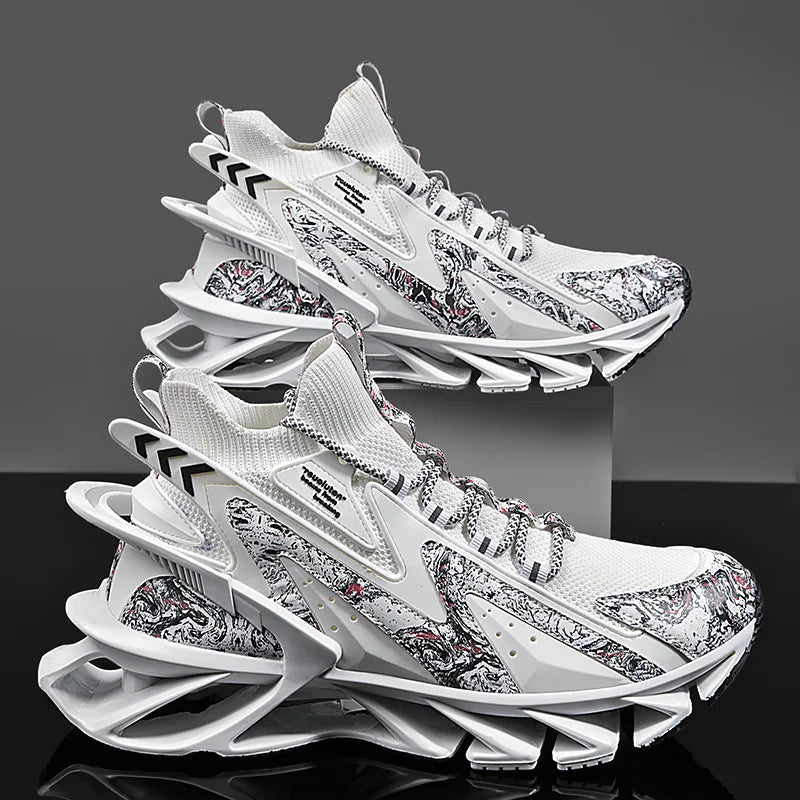 Chaussures de course respirantes pour hommes, baskets décontractées pour hommes, chaussures de tennis pour hommes, entraîneur de course, mocassins à la mode, luxe