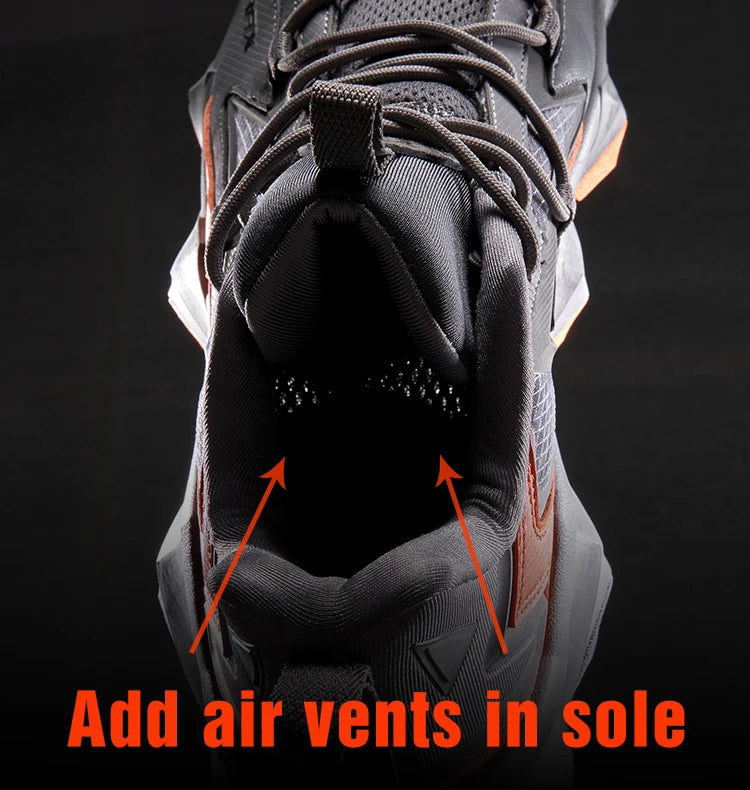 Rax Men's Waterproof Hiking Shoes Breathable Hiking Boots Outdoor Trekking Sports Sneakers Tactical Shoes