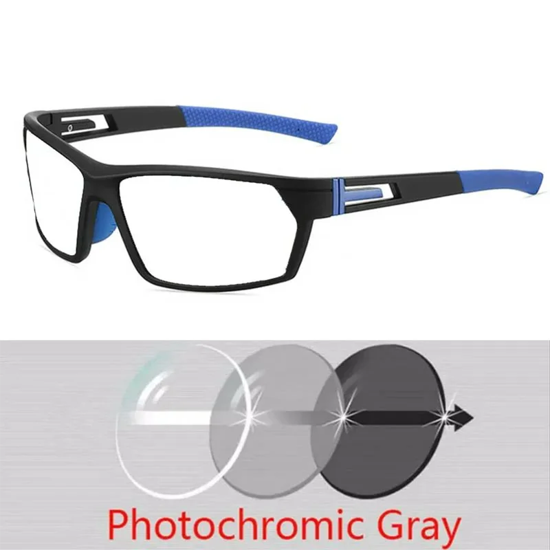 0 -0.5 -0.75 To -5.0 Sport Driving Anti-Glare Nearsighted Sunglasses With Diopters Night Vision Lenses Prescription Sun Glasses