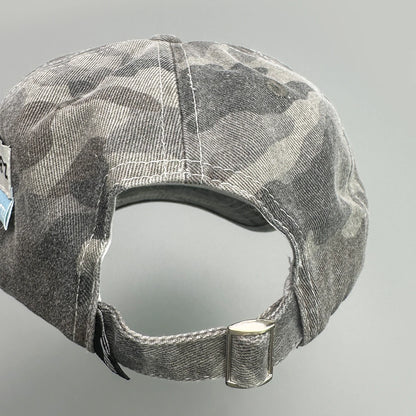 American Style CAMO Letter Embroidery Baseball Hats New Unisex Breathable Hip Hop Sunshade Versatile Niche Fashion Peaked Caps